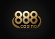 888 Casino logo - gold and black official branding