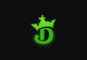 DraftKings Casino logo - black and neon green official branding